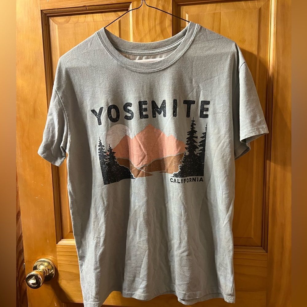 Zoe + Liv green Yosemite women’s t shirt